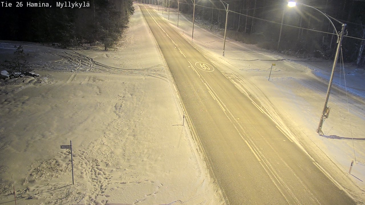 Kelikamerat Kuva Tie 26 Hamina, Myllykylä, Hamina, Kymenlaakso