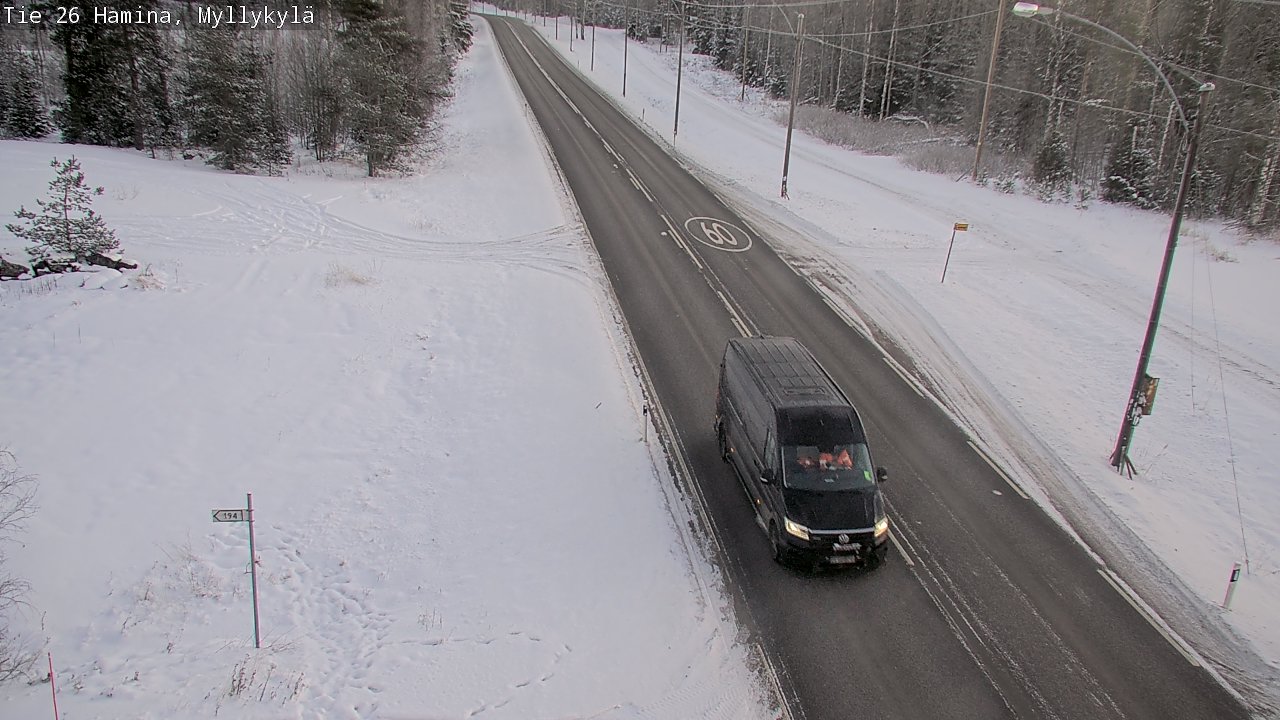 Kelikamerat Kuva Tie 26 Hamina, Myllykylä, Hamina, Kymenlaakso