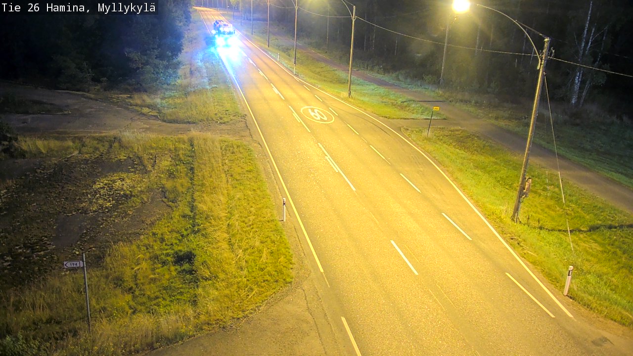 Kelikamerat Kuva Tie 26 Hamina, Myllykylä, Hamina, Kymenlaakso