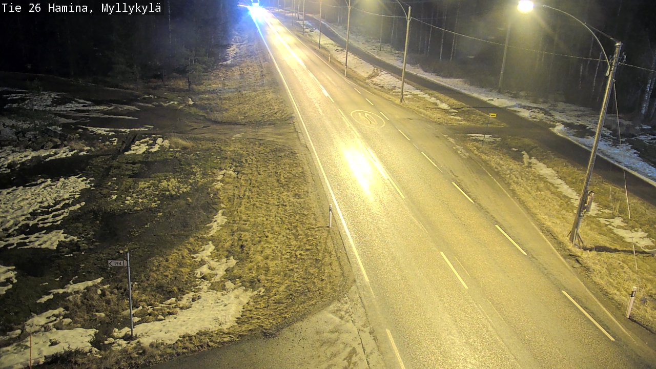 Kelikamerat Kuva Tie 26 Hamina, Myllykylä, Hamina, Kymenlaakso