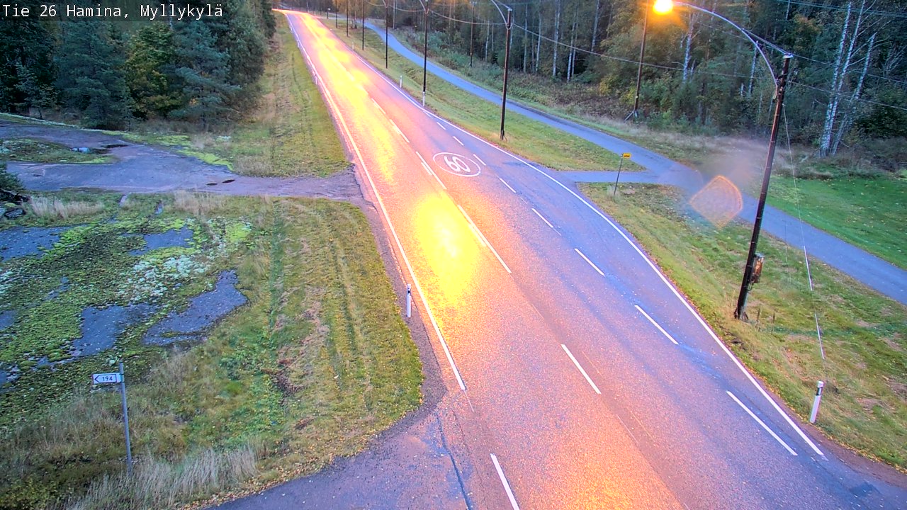 Kelikamerat Kuva Tie 26 Hamina, Myllykylä, Hamina, Kymenlaakso