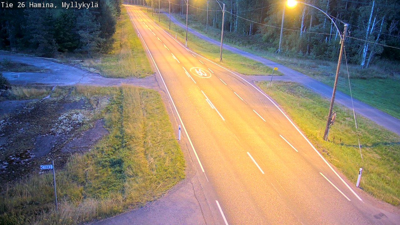 Kelikamerat Kuva Tie 26 Hamina, Myllykylä, Hamina, Kymenlaakso