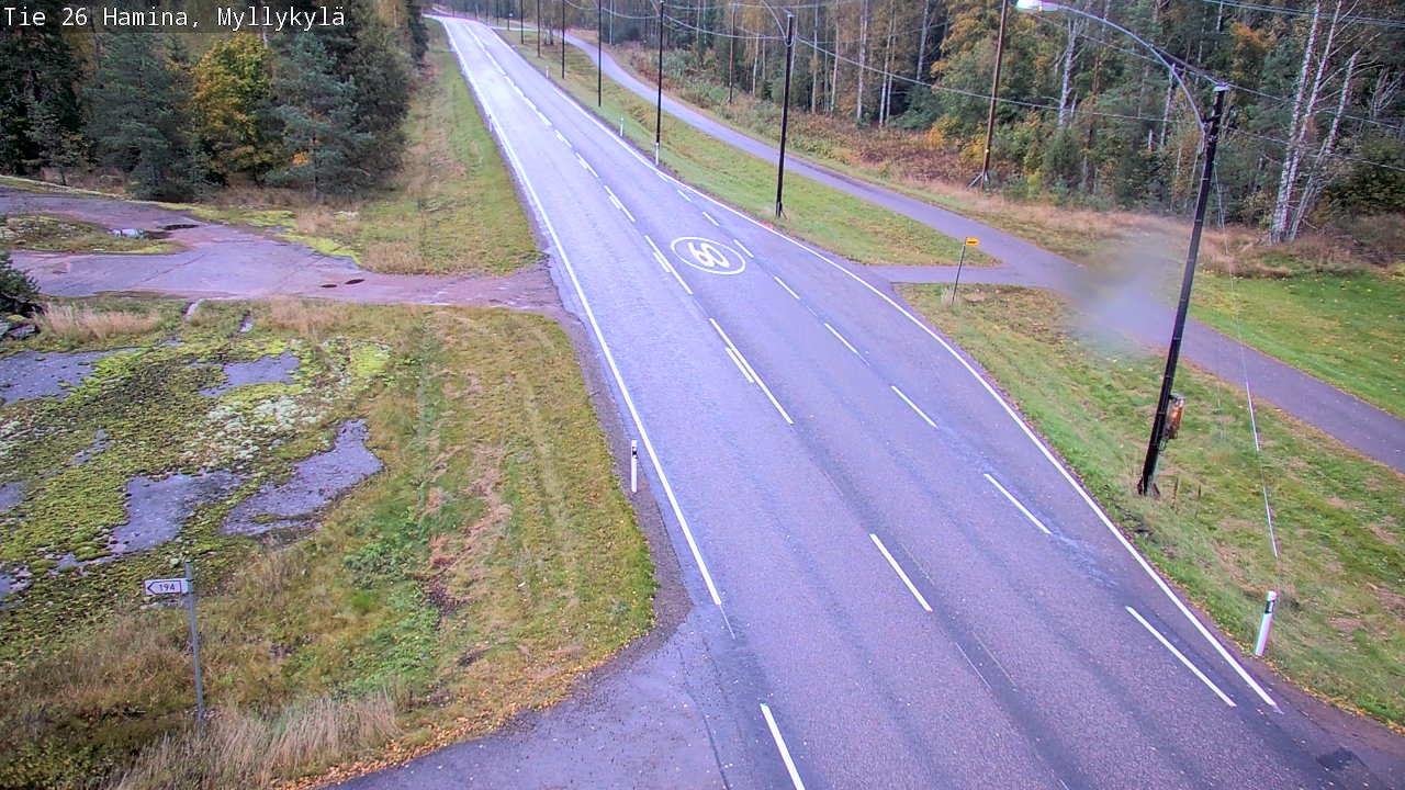 Kelikamerat Kuva Tie 26 Hamina, Myllykylä, Hamina, Kymenlaakso