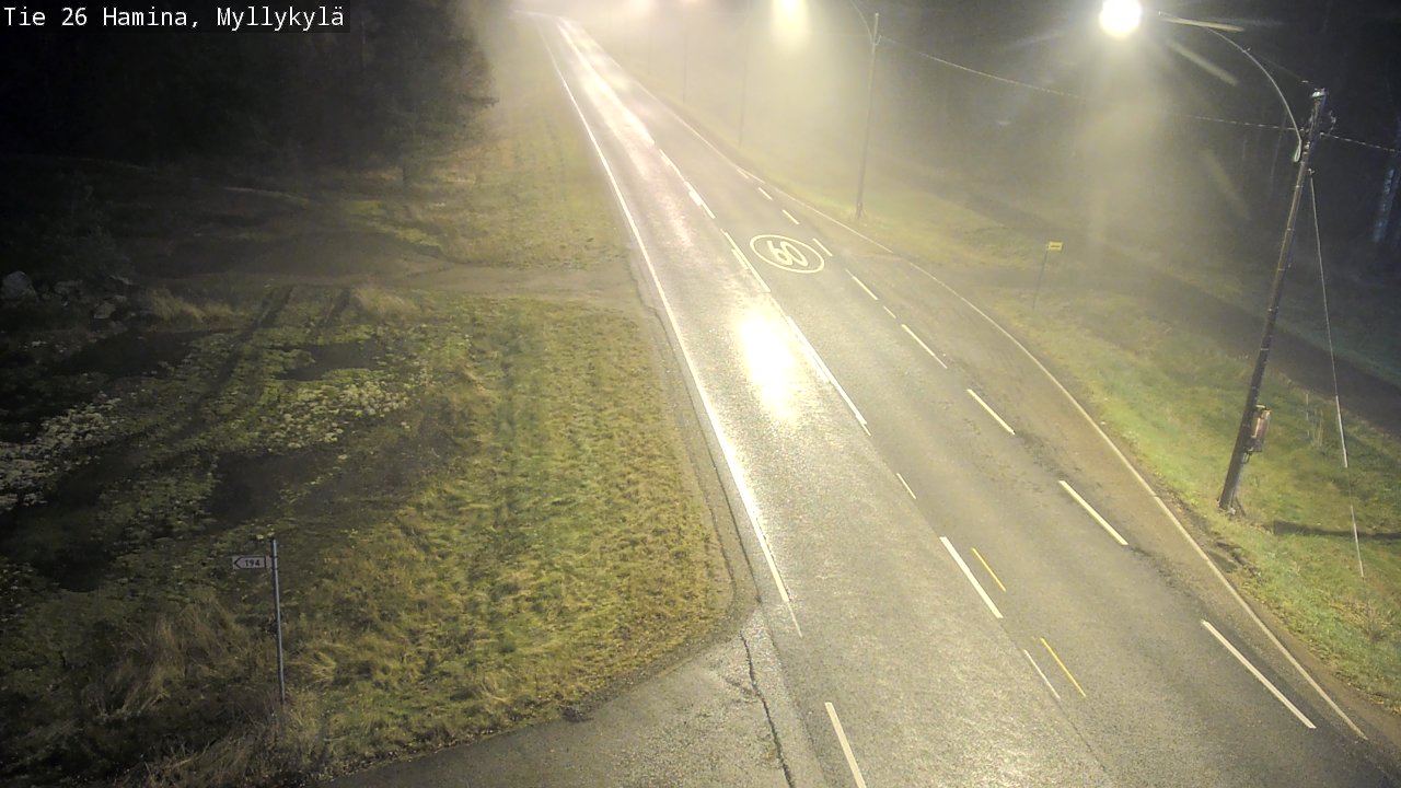 Kelikamerat Kuva Tie 26 Hamina, Myllykylä, Hamina, Kymenlaakso