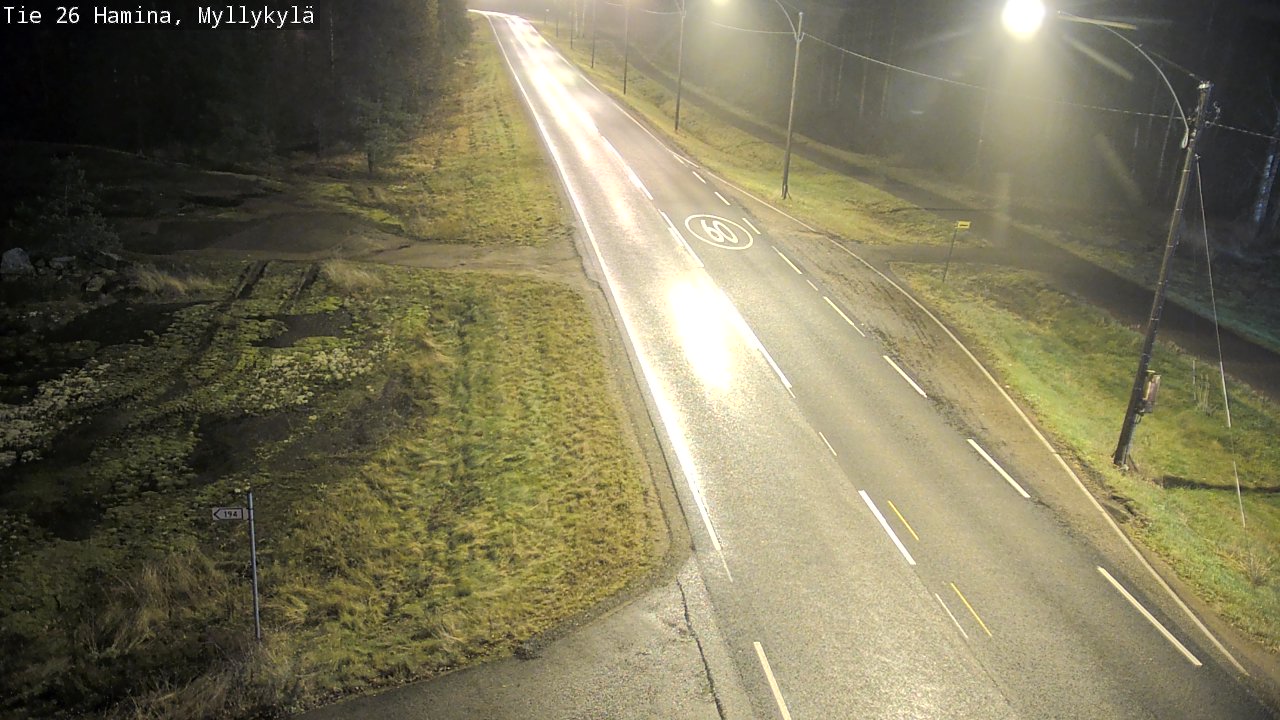 Kelikamerat Kuva Tie 26 Hamina, Myllykylä, Hamina, Kymenlaakso