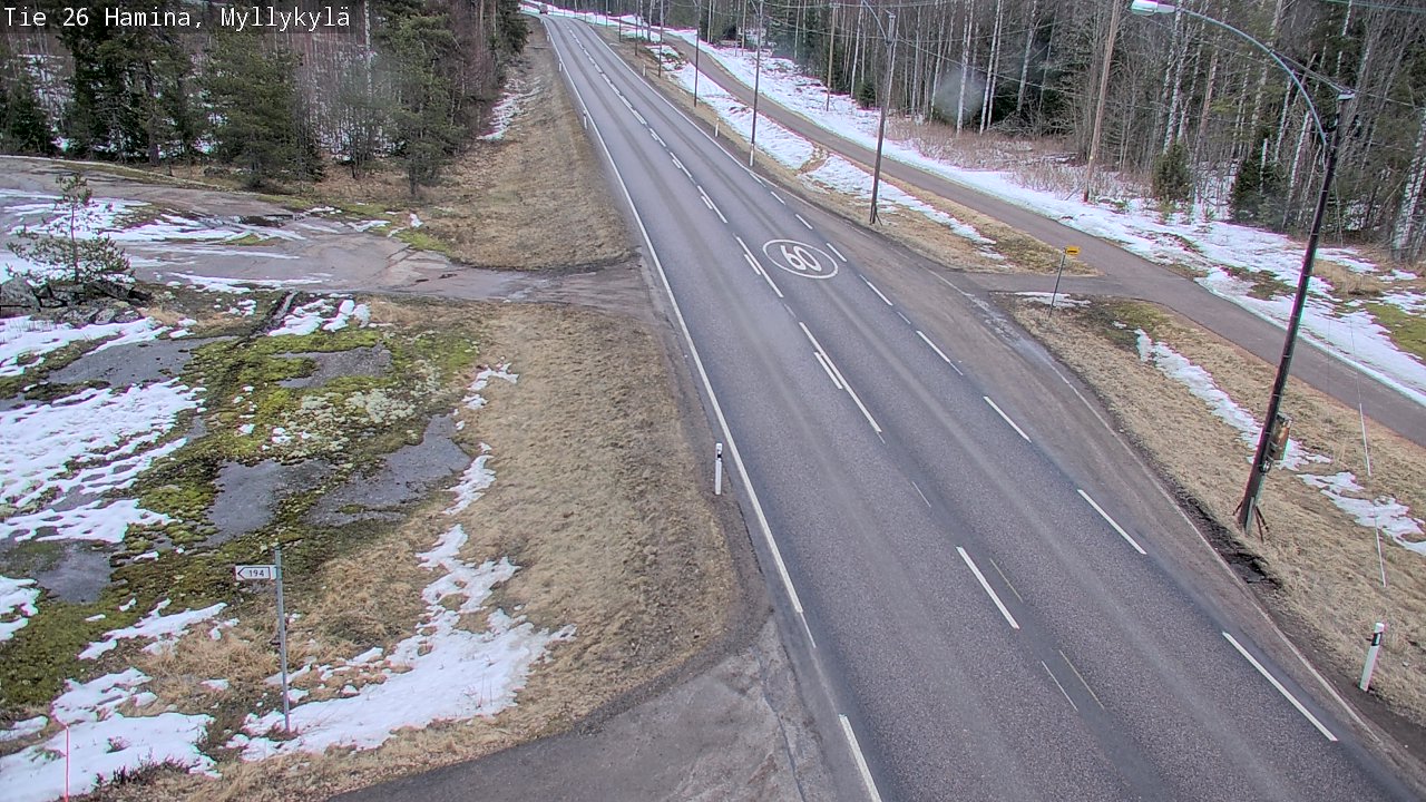 Kelikamerat Kuva Tie 26 Hamina, Myllykylä, Hamina, Kymenlaakso