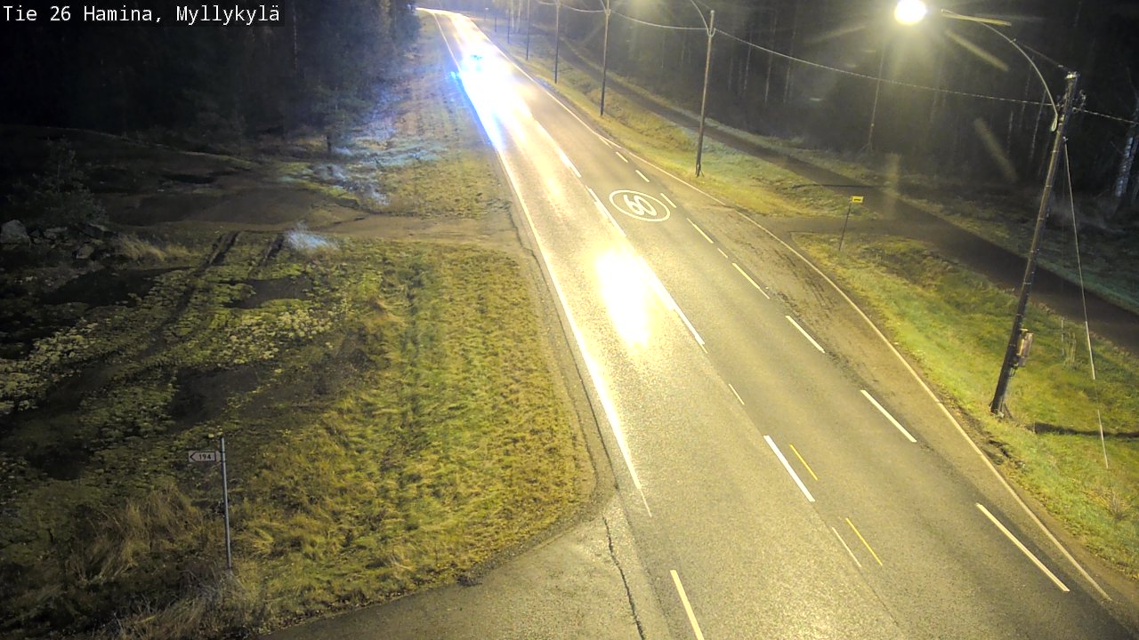 Kelikamerat Kuva Tie 26 Hamina, Myllykylä, Hamina, Kymenlaakso