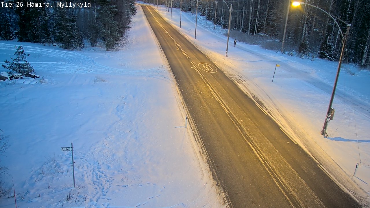 Kelikamerat Kuva Tie 26 Hamina, Myllykylä, Hamina, Kymenlaakso