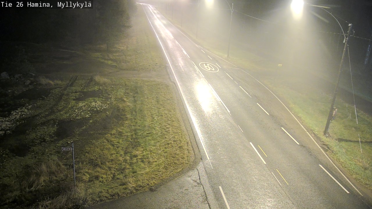 Kelikamerat Kuva Tie 26 Hamina, Myllykylä, Hamina, Kymenlaakso