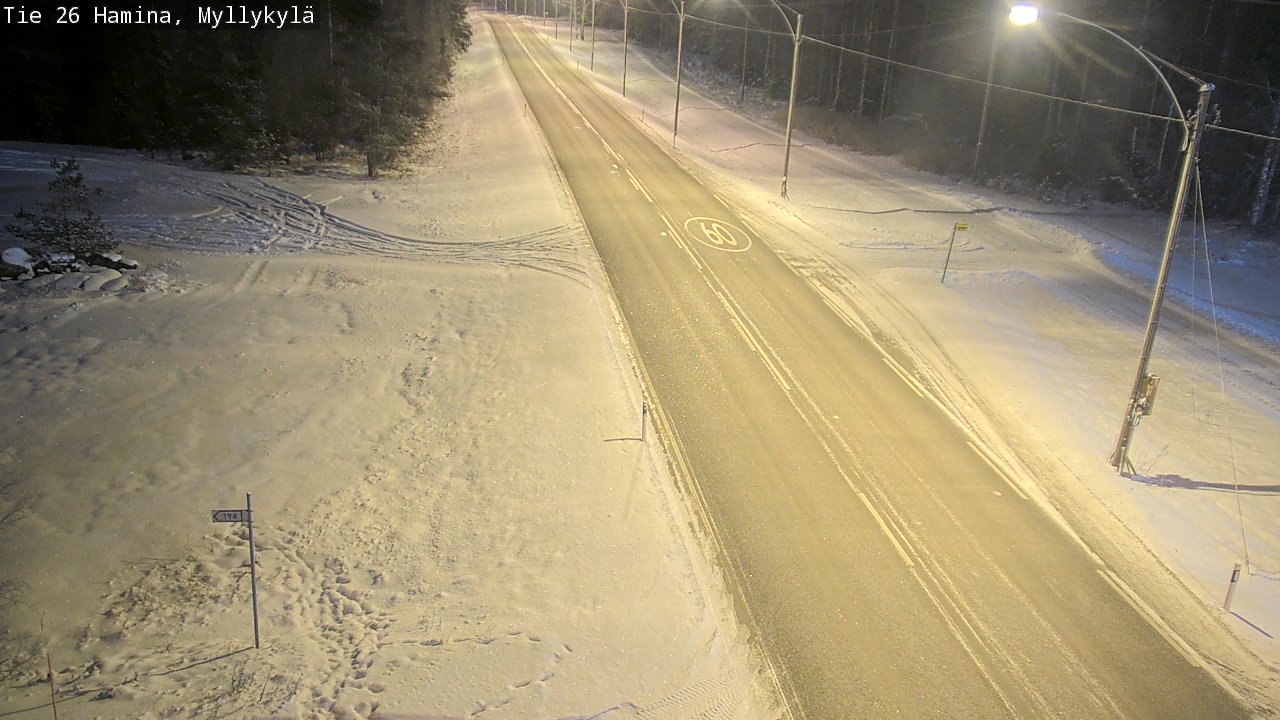 Kelikamerat Kuva Tie 26 Hamina, Myllykylä, Hamina, Kymenlaakso