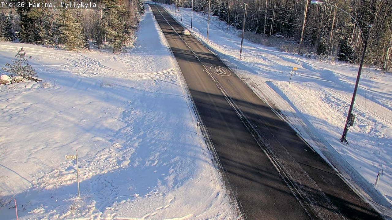Kelikamerat Kuva Tie 26 Hamina, Myllykylä, Hamina, Kymenlaakso