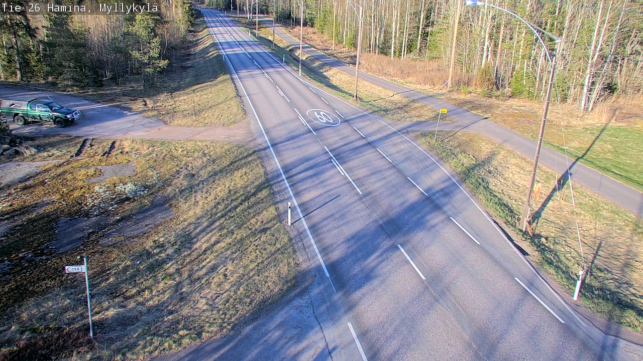 Kelikamerat Kuva Tie 26 Hamina, Myllykylä, Hamina, Kymenlaakso