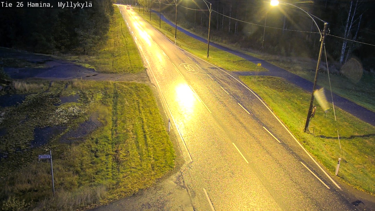 Kelikamerat Kuva Tie 26 Hamina, Myllykylä, Hamina, Kymenlaakso