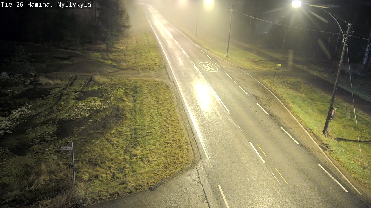 Kelikamerat Kuva Tie 26 Hamina, Myllykylä, Hamina, Kymenlaakso