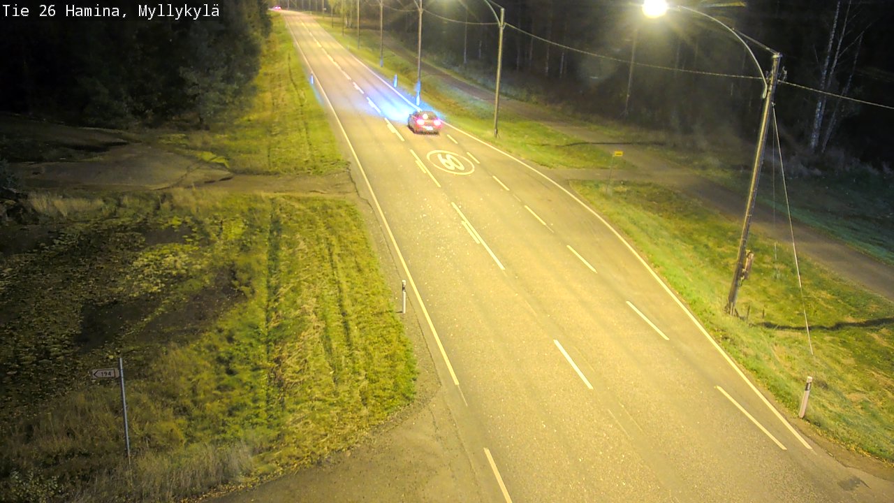 Kelikamerat Kuva Tie 26 Hamina, Myllykylä, Hamina, Kymenlaakso