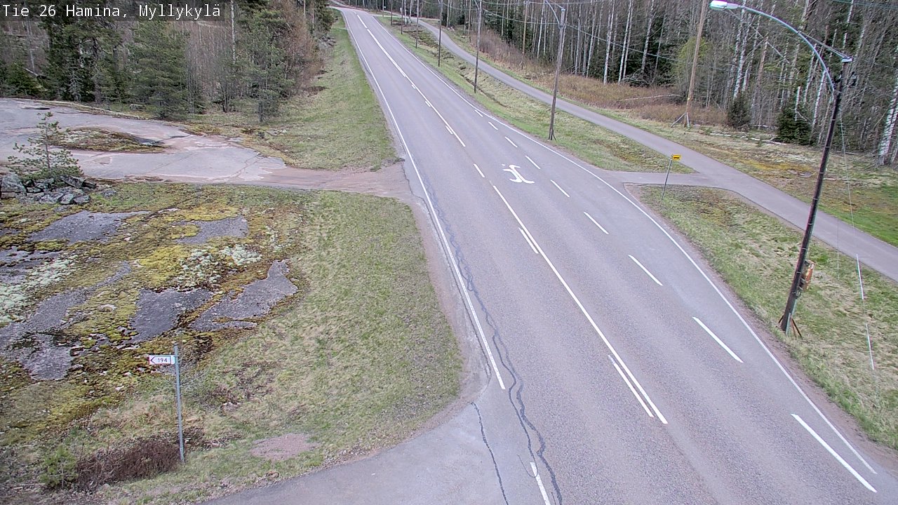 Kelikamerat Kuva Tie 26 Hamina, Myllykylä, Hamina, Kymenlaakso