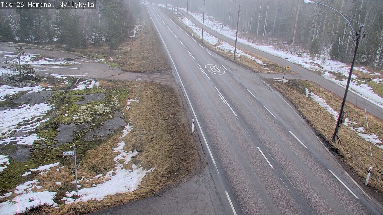 Kelikamerat Kuva Tie 26 Hamina, Myllykylä, Hamina, Kymenlaakso