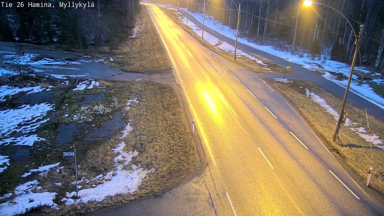 Kelikamerat Kuva Tie 26 Hamina, Myllykylä, Hamina, Kymenlaakso