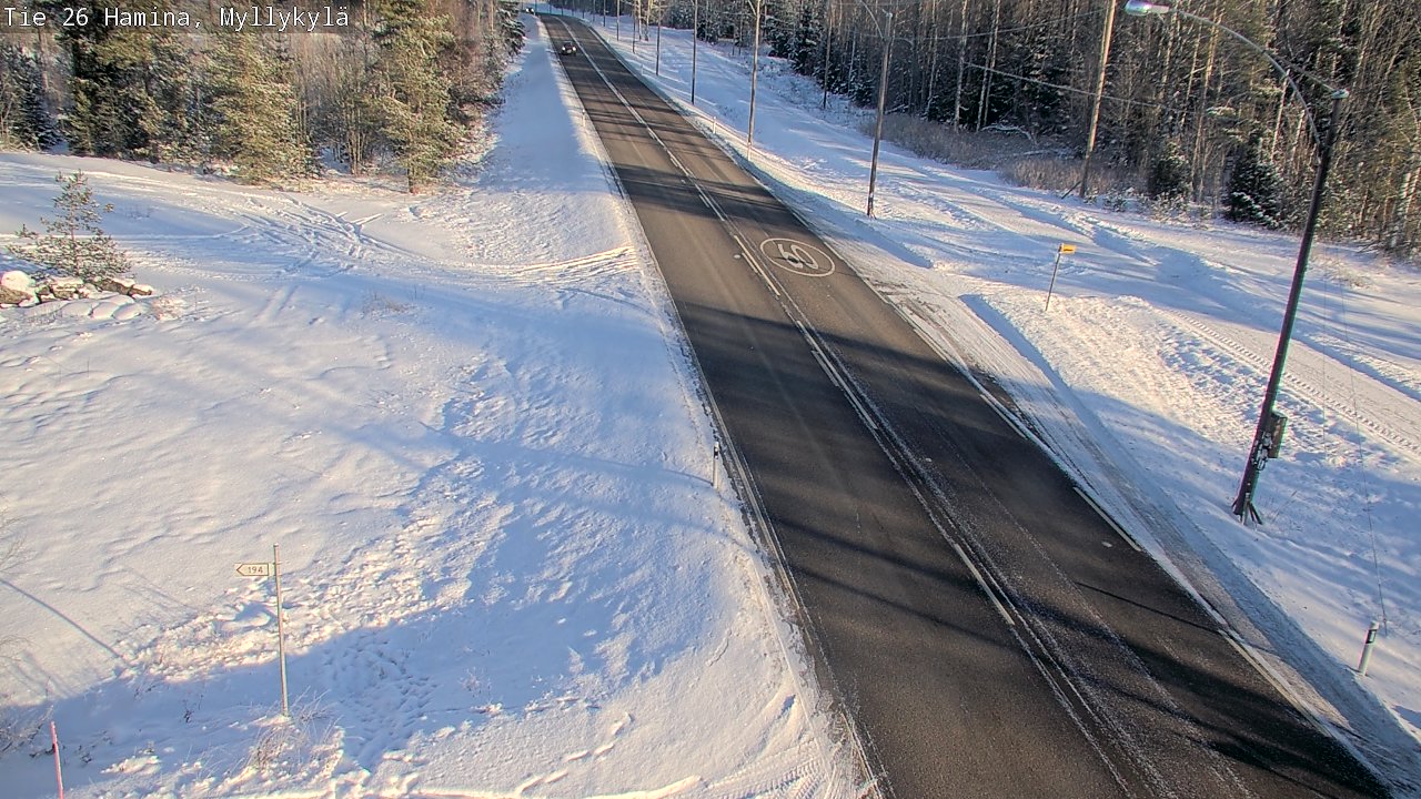 Kelikamerat Kuva Tie 26 Hamina, Myllykylä, Hamina, Kymenlaakso