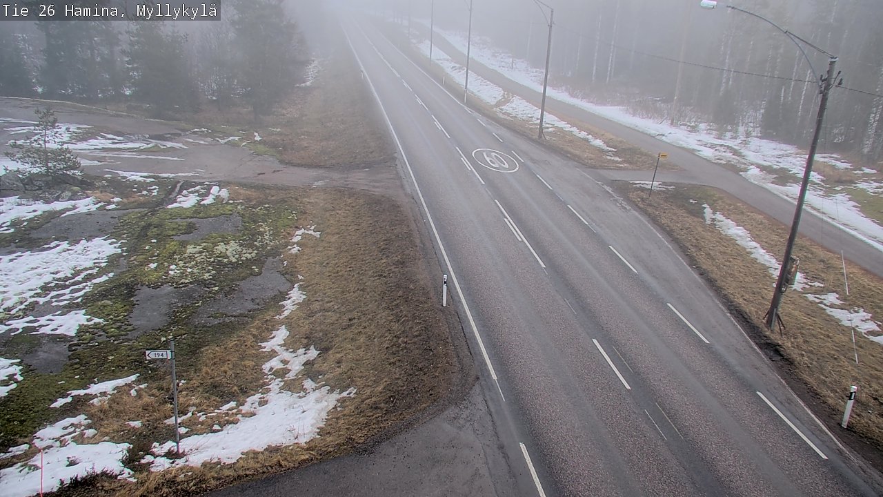 Kelikamerat Kuva Tie 26 Hamina, Myllykylä, Hamina, Kymenlaakso