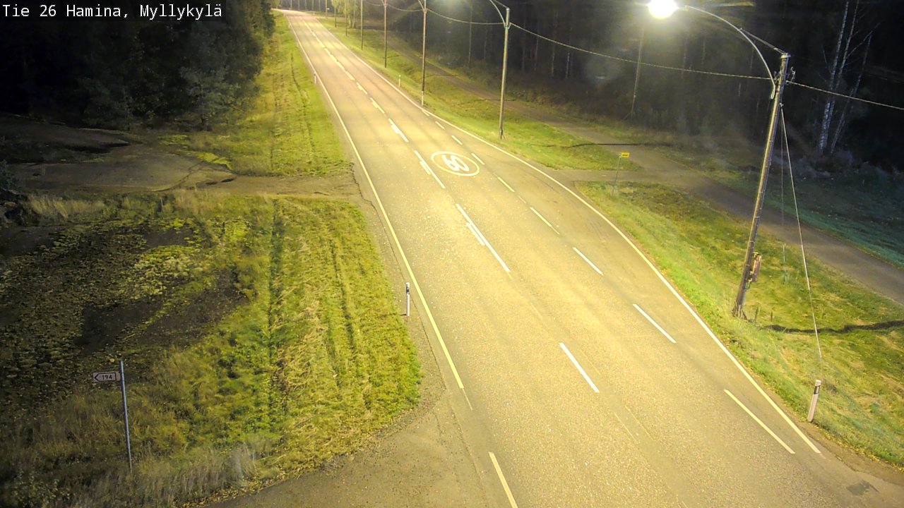 Kelikamerat Kuva Tie 26 Hamina, Myllykylä, Hamina, Kymenlaakso