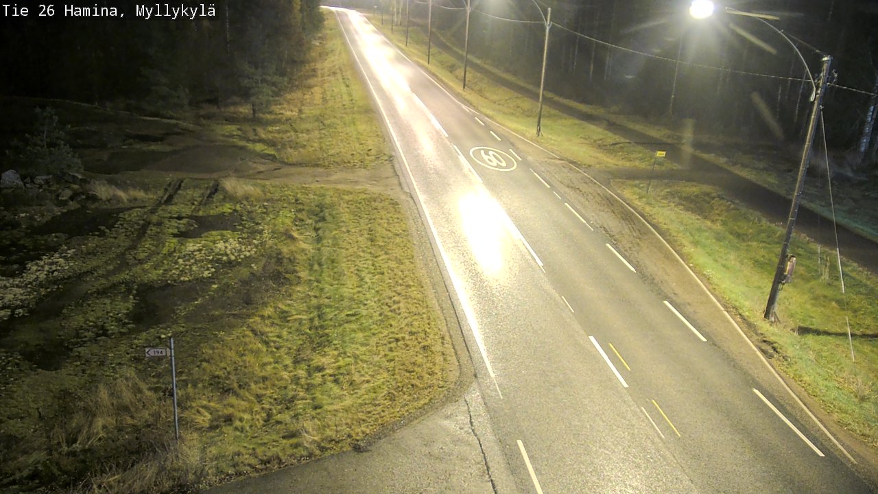 Kelikamerat Kuva Tie 26 Hamina, Myllykylä, Hamina, Kymenlaakso