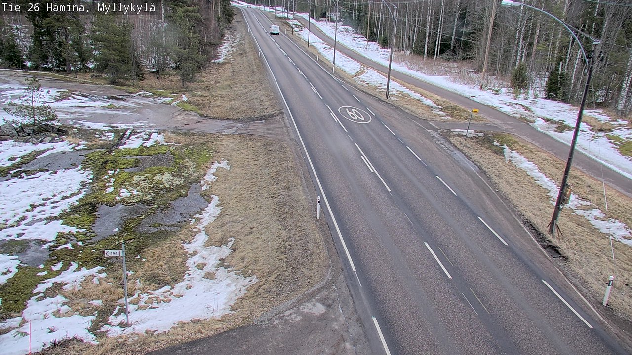 Kelikamerat Kuva Tie 26 Hamina, Myllykylä, Hamina, Kymenlaakso