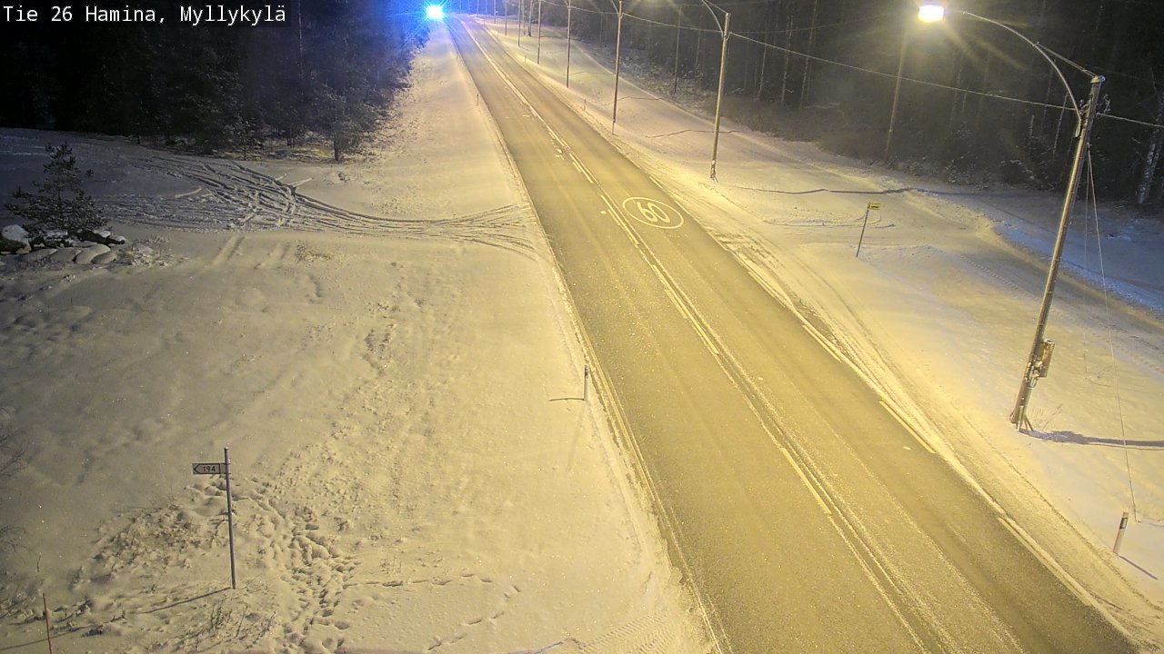 Kelikamerat Kuva Tie 26 Hamina, Myllykylä, Hamina, Kymenlaakso