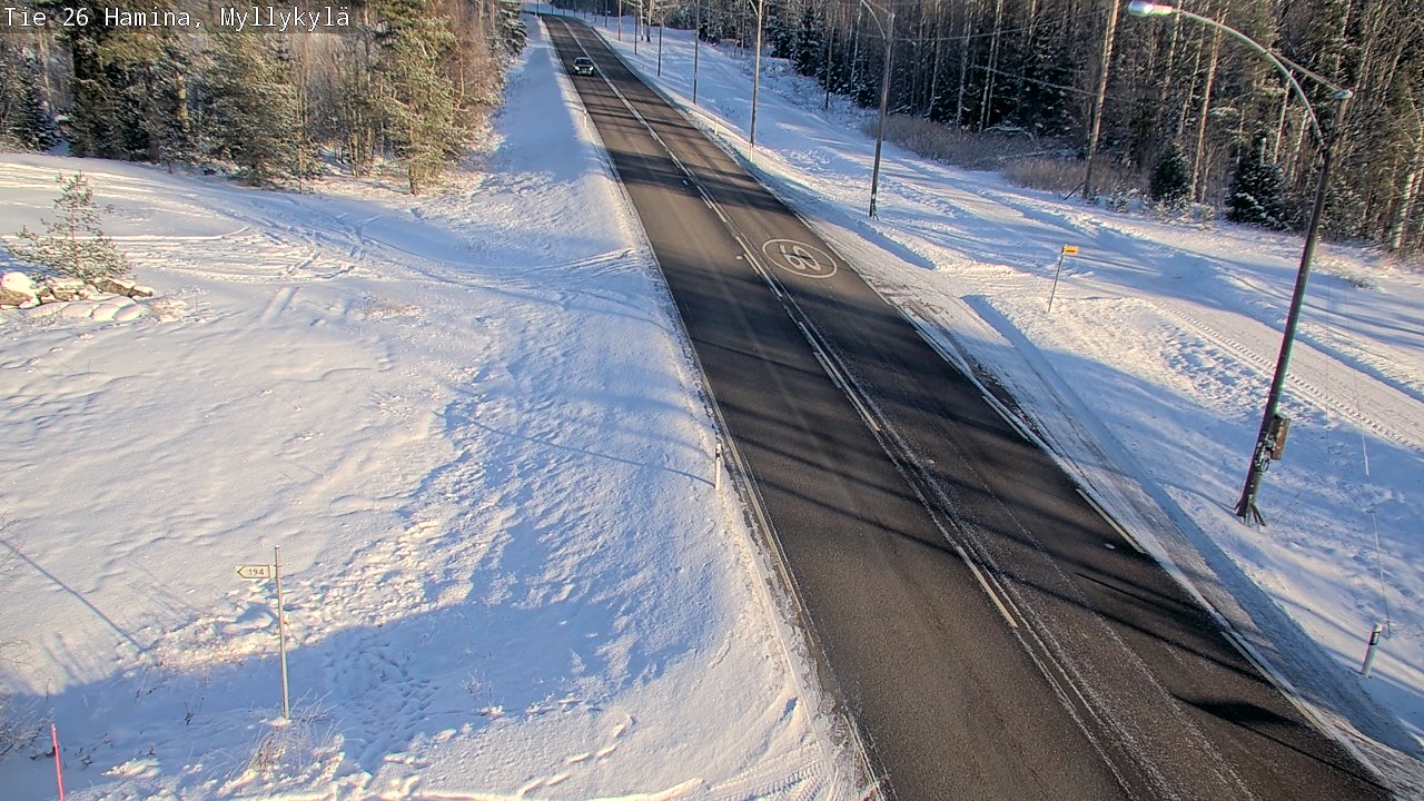 Kelikamerat Kuva Tie 26 Hamina, Myllykylä, Hamina, Kymenlaakso