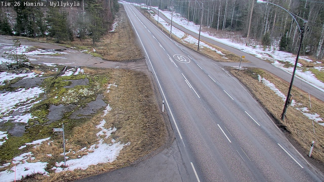 Kelikamerat Kuva Tie 26 Hamina, Myllykylä, Hamina, Kymenlaakso