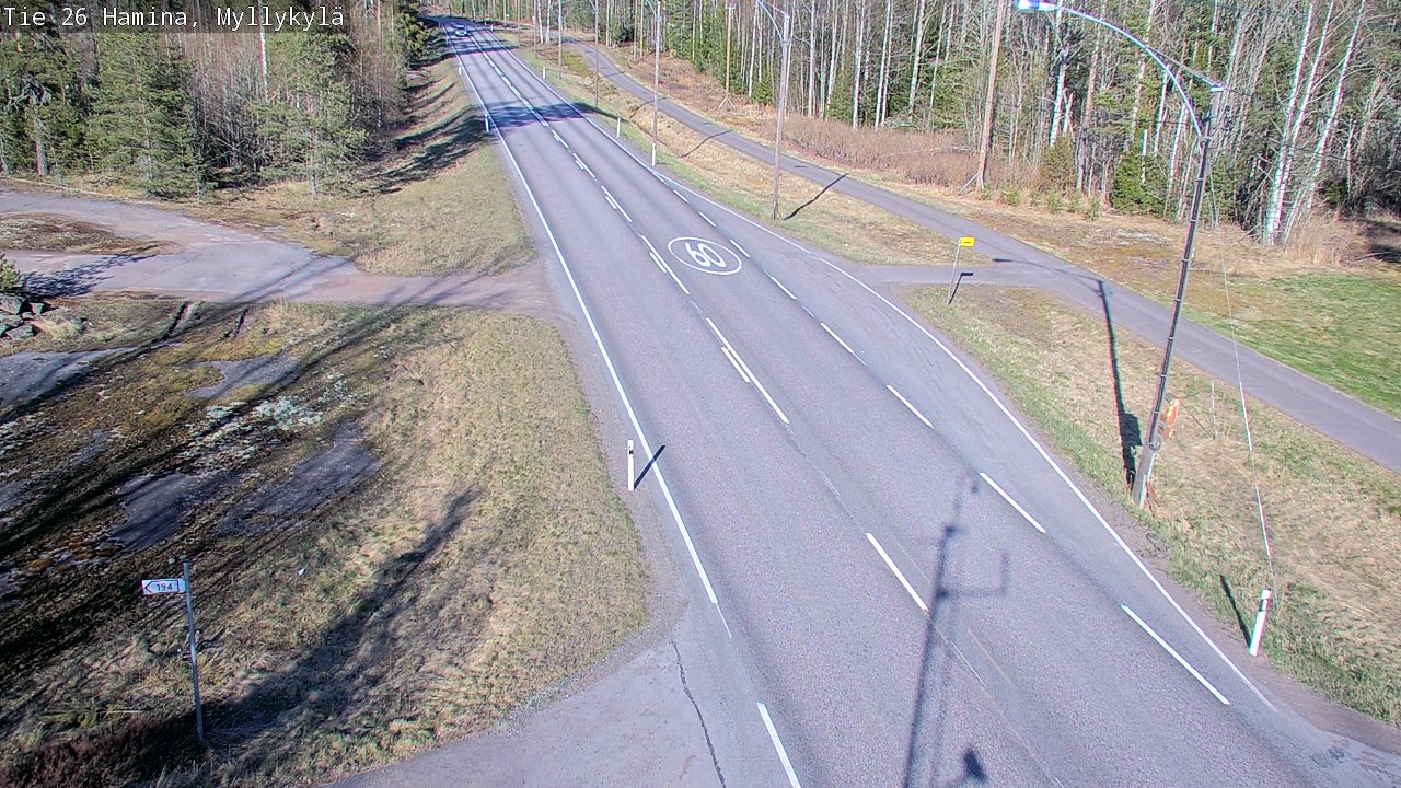 Kelikamerat Kuva Tie 26 Hamina, Myllykylä, Hamina, Kymenlaakso