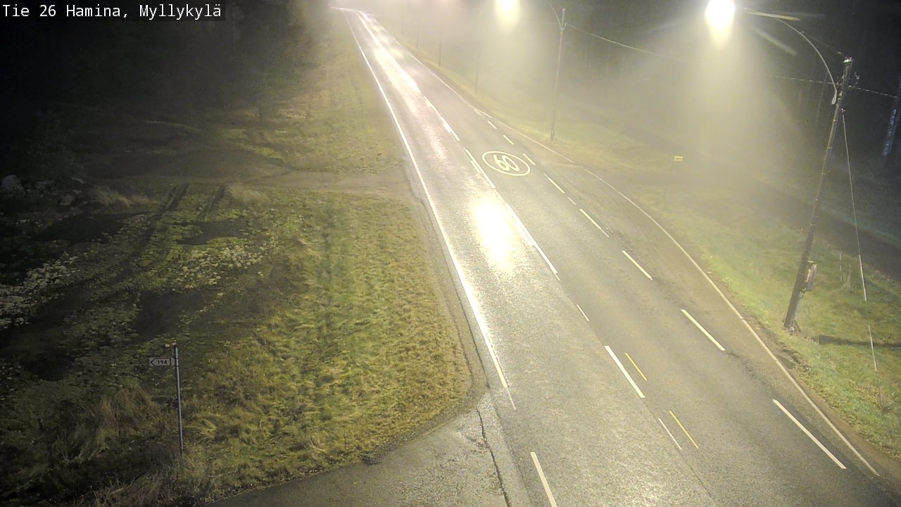 Kelikamerat Kuva Tie 26 Hamina, Myllykylä, Hamina, Kymenlaakso