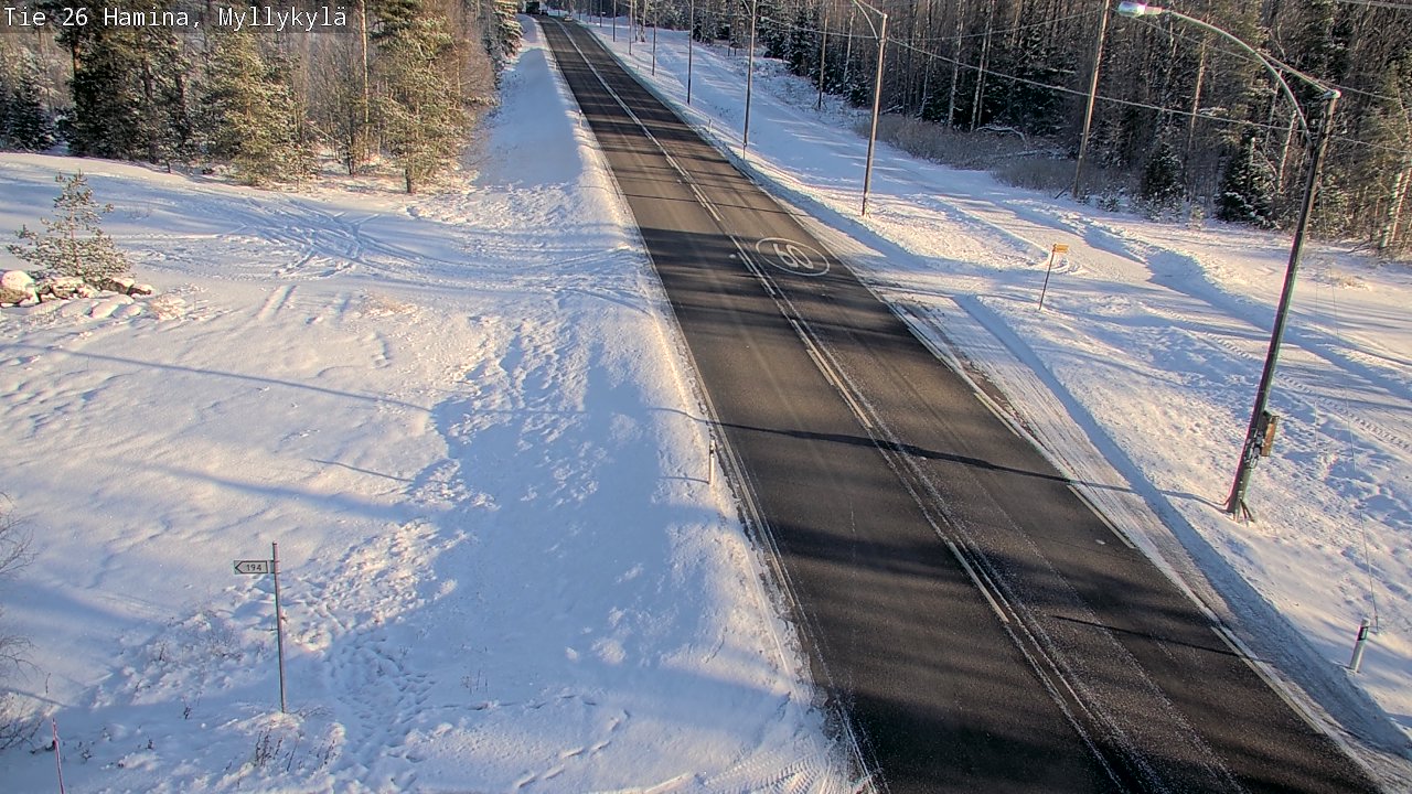 Kelikamerat Kuva Tie 26 Hamina, Myllykylä, Hamina, Kymenlaakso