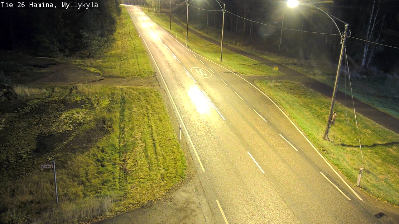 Kelikamerat Kuva Tie 26 Hamina, Myllykylä, Hamina, Kymenlaakso