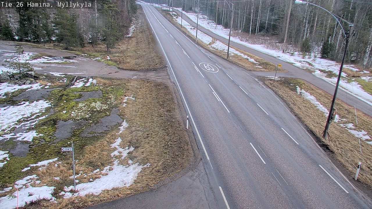 Kelikamerat Kuva Tie 26 Hamina, Myllykylä, Hamina, Kymenlaakso