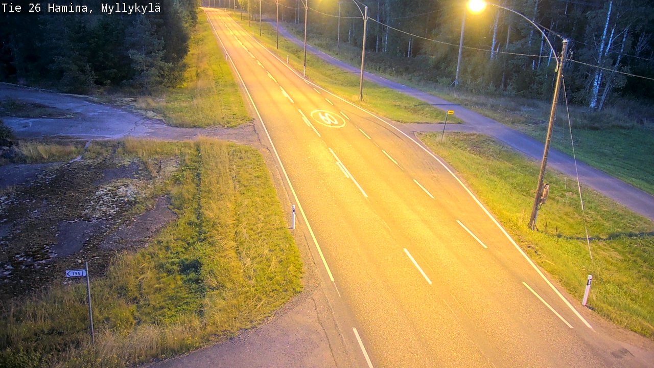 Kelikamerat Kuva Tie 26 Hamina, Myllykylä, Hamina, Kymenlaakso