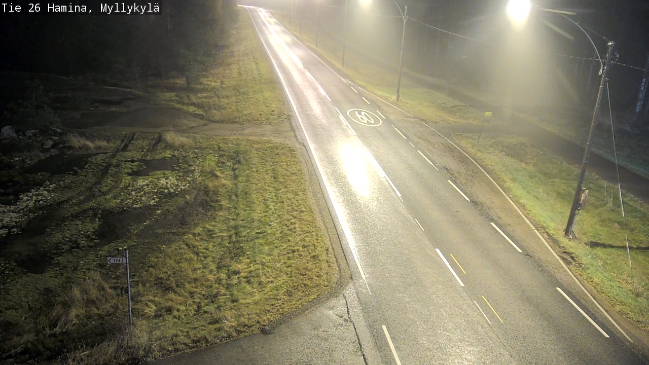 Kelikamerat Kuva Tie 26 Hamina, Myllykylä, Hamina, Kymenlaakso