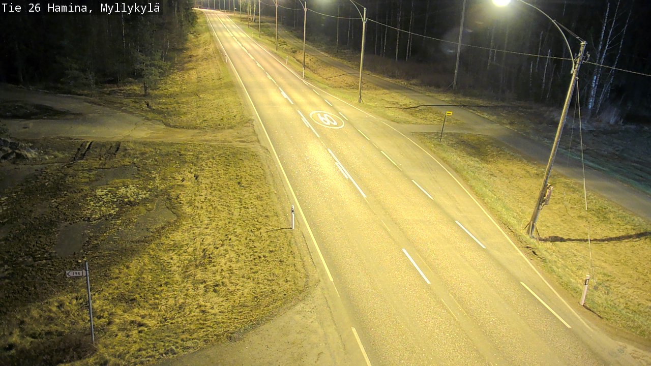 Kelikamerat Kuva Tie 26 Hamina, Myllykylä, Hamina, Kymenlaakso