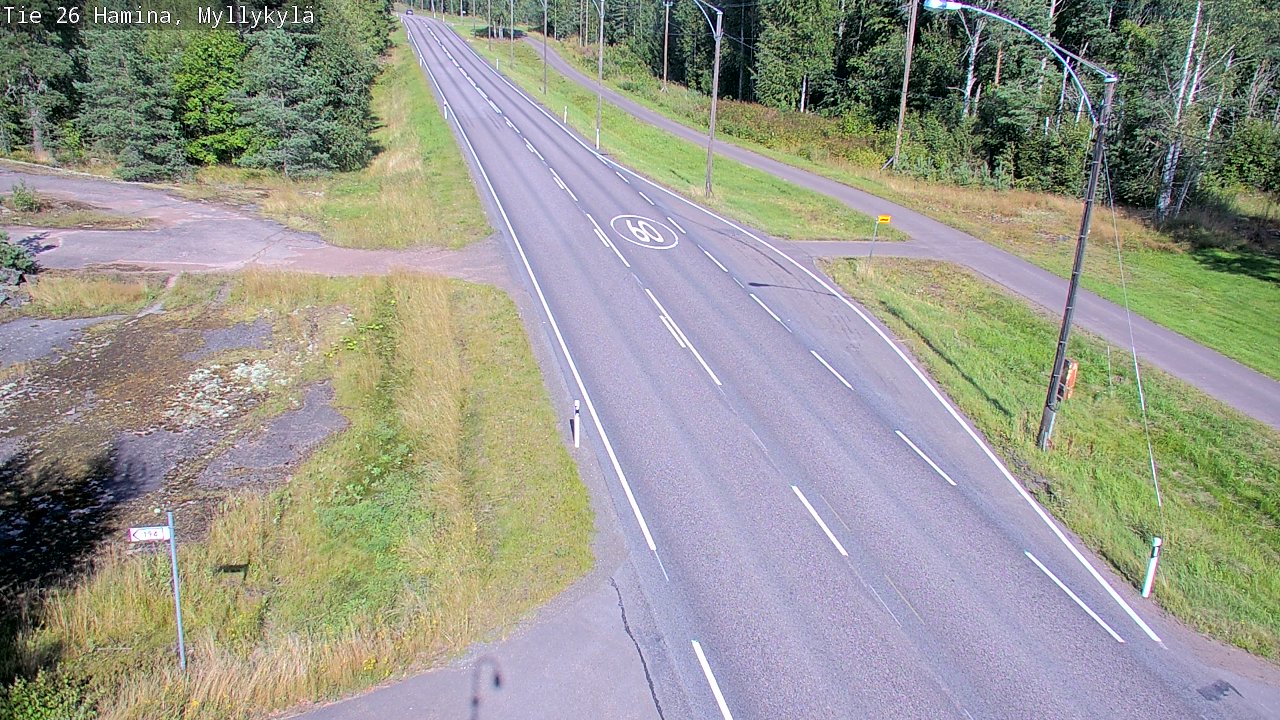 Kelikamerat Kuva Tie 26 Hamina, Myllykylä, Hamina, Kymenlaakso