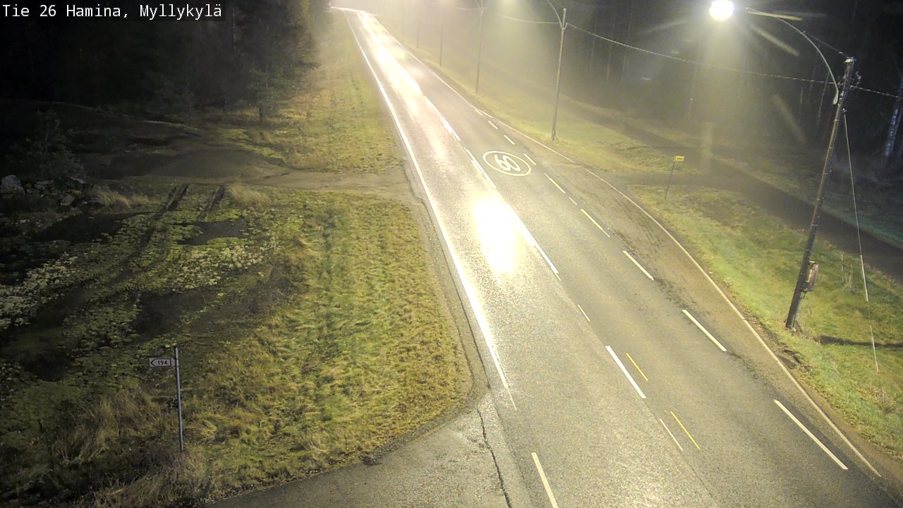 Kelikamerat Kuva Tie 26 Hamina, Myllykylä, Hamina, Kymenlaakso