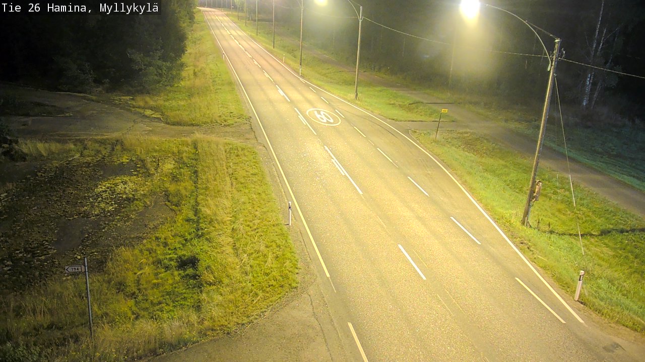 Kelikamerat Kuva Tie 26 Hamina, Myllykylä, Hamina, Kymenlaakso
