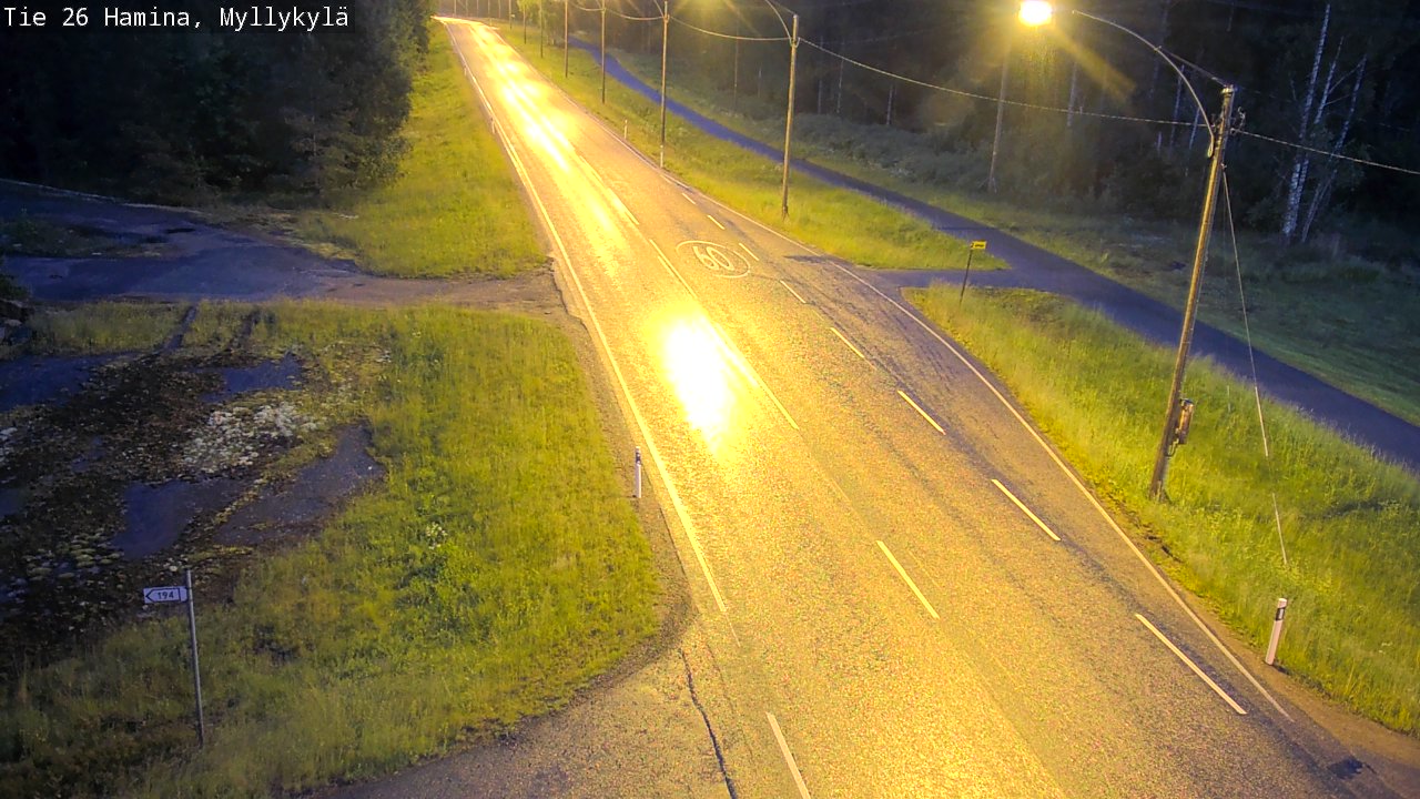 Kelikamerat Kuva Tie 26 Hamina, Myllykylä, Hamina, Kymenlaakso