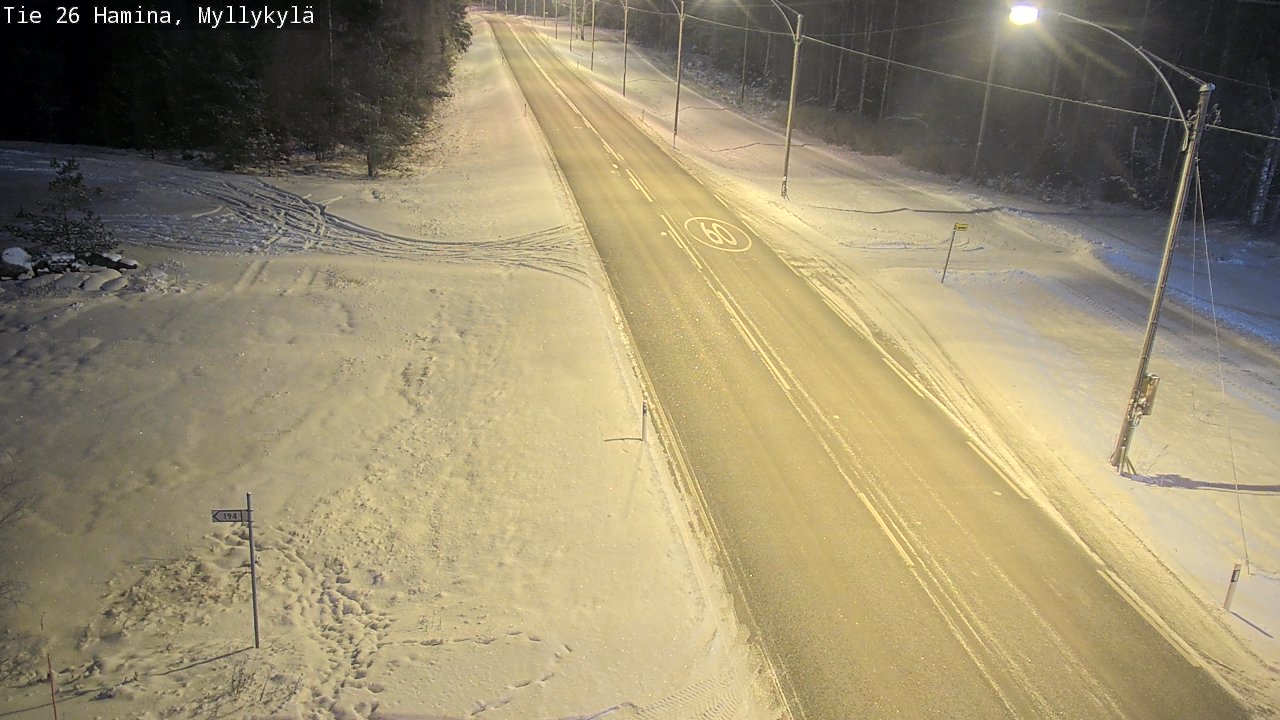 Kelikamerat Kuva Tie 26 Hamina, Myllykylä, Hamina, Kymenlaakso