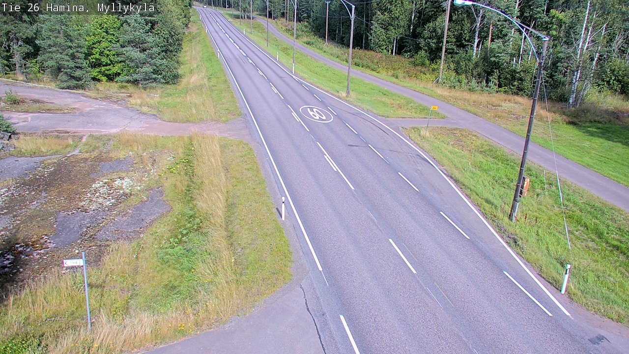 Kelikamerat Kuva Tie 26 Hamina, Myllykylä, Hamina, Kymenlaakso