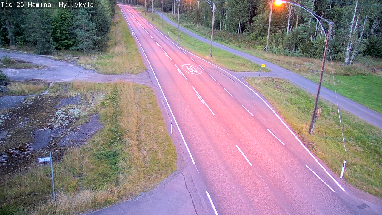 Kelikamerat Kuva Tie 26 Hamina, Myllykylä, Hamina, Kymenlaakso