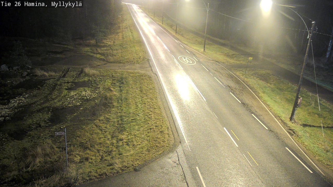 Kelikamerat Kuva Tie 26 Hamina, Myllykylä, Hamina, Kymenlaakso