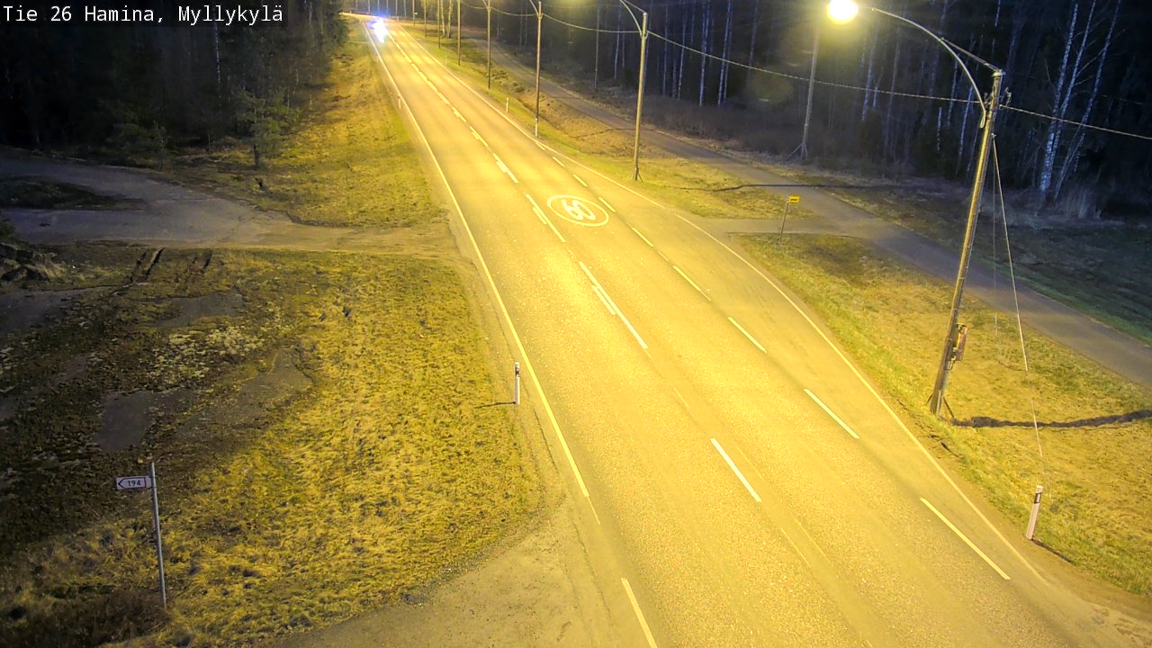 Kelikamerat Kuva Tie 26 Hamina, Myllykylä, Hamina, Kymenlaakso