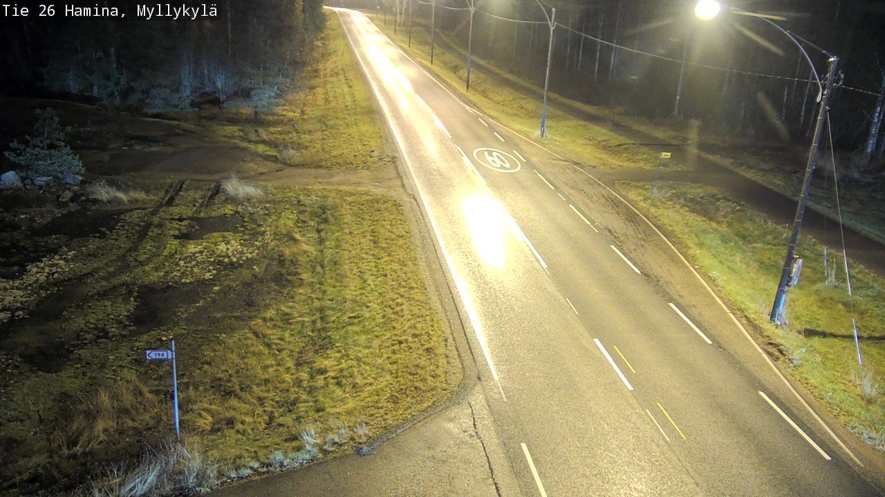 Kelikamerat Kuva Tie 26 Hamina, Myllykylä, Hamina, Kymenlaakso