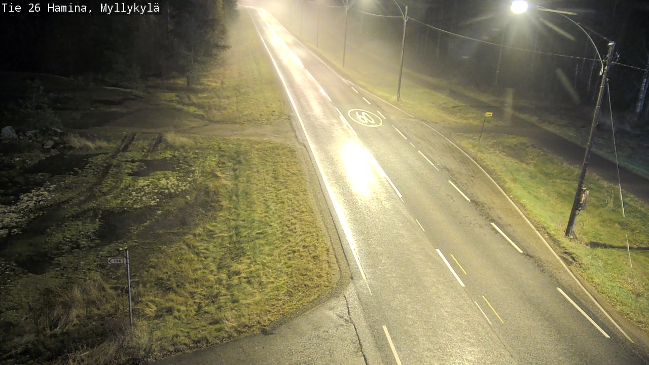 Kelikamerat Kuva Tie 26 Hamina, Myllykylä, Hamina, Kymenlaakso