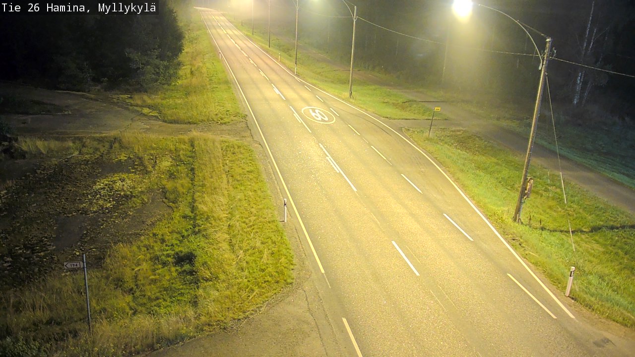 Kelikamerat Kuva Tie 26 Hamina, Myllykylä, Hamina, Kymenlaakso